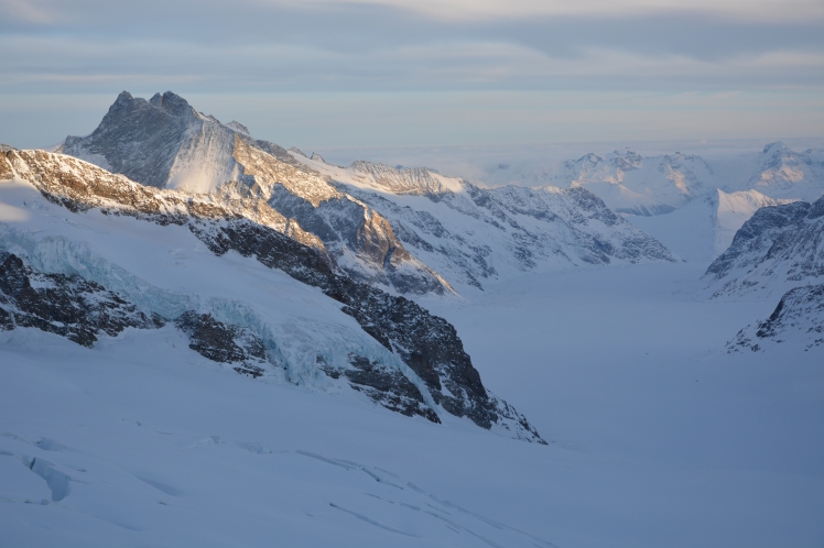 View from the Jungfraujoch research station. Photograph courtesy of Christopher Hoyle.